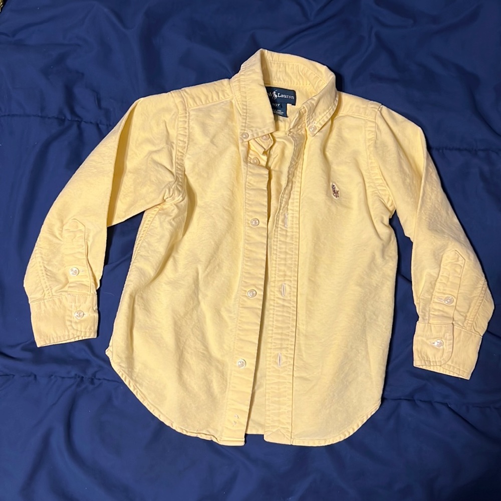 2T polo button down